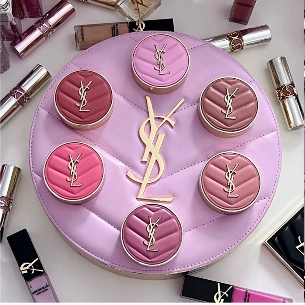 ISO searching for Yves Saint Laurent Pink Quilted Round box